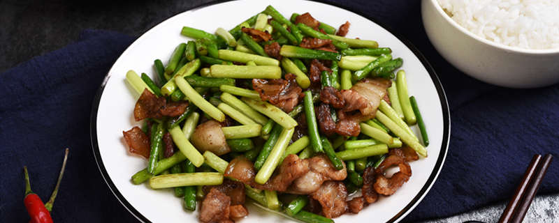 蒜苔和什么搭配炒好 炒蒜苔和啥搭配