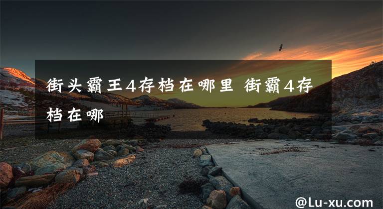 街头霸王4存档在哪里 街霸4存档在哪