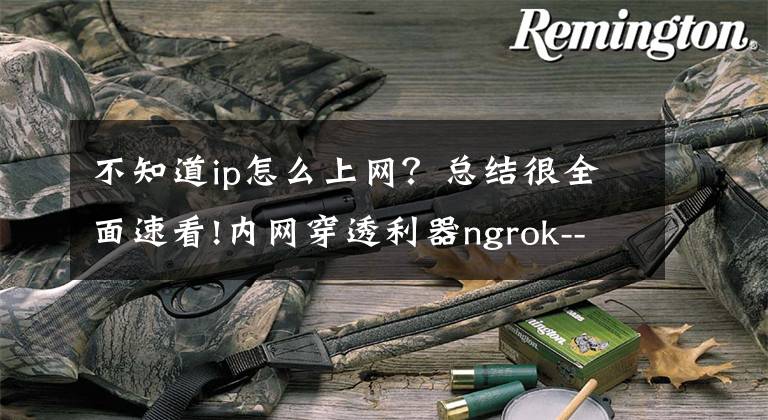 不知道ip怎么上网?总结很全面速看!内网穿透利器ngrok--无需固定ip直接访问自己内网服务(一)