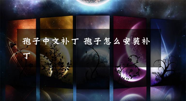 孢子中文补丁 孢子怎么安装补丁