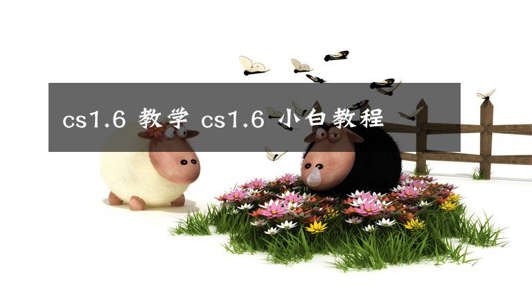 cs1.6 教学 cs1.6 小白教程