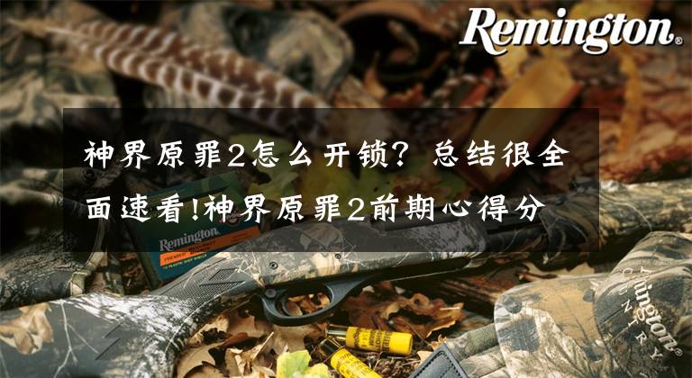 神界原罪2怎么开锁？总结很全面速看!神界原罪2前期心得分享 神界原罪2前期细节整合