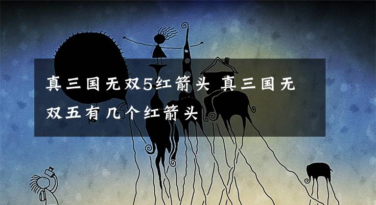 真三国无双5红箭头 真三国无双五有几个红箭头