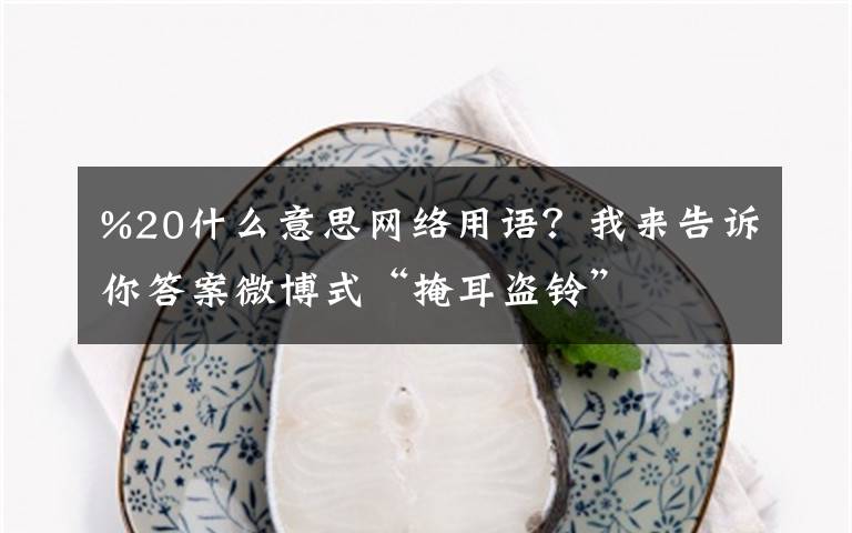 %20什么意思网络用语？我来告诉你答案微博式“掩耳盗铃”