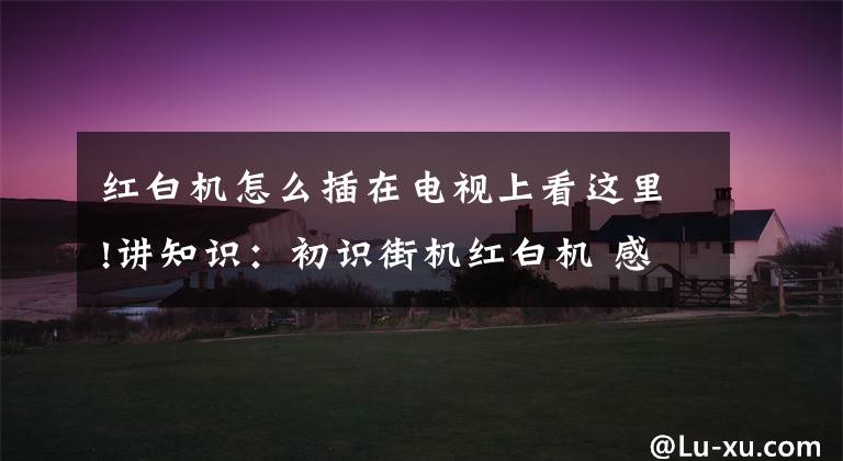 红白机怎么插在电视上看这里!讲知识：初识街机红白机 感慨方知真游戏