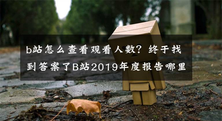 b站怎么查看观看人数？终于找到答案了B站2019年度报告哪里能看？总结用户观看视频的天数数量等