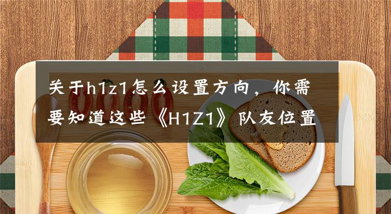 关于h1z1怎么设置方向，你需要知道这些《H1Z1》队友位置查看方法 H1Z1怎么查看队友位置