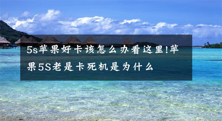 5s苹果好卡该怎么办看这里!苹果5S老是卡死机是为什么