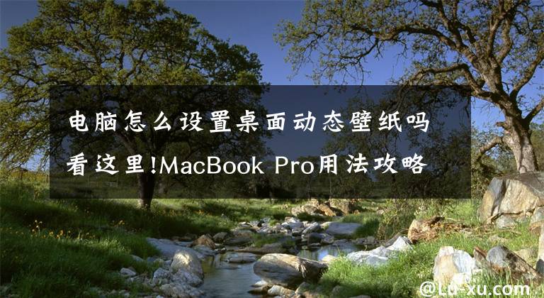 电脑怎么设置桌面动态壁纸吗看这里!MacBook Pro用法攻略：MacBook Pro如何设置动态壁纸？
