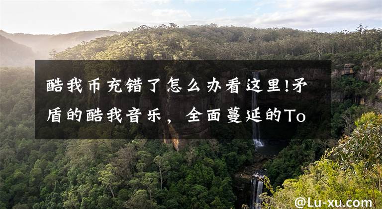 酷我币充错了怎么办看这里!矛盾的酷我音乐，全面蔓延的Token机制