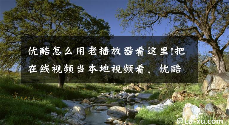 优酷怎么用老播放器看这里!把在线视频当本地视频看，优酷伴侣