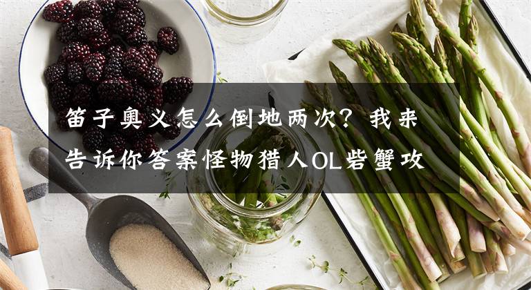 笛子奥义怎么倒地两次？我来告诉你答案怪物猎人OL砦蟹攻略 破角方法与招式应对详解