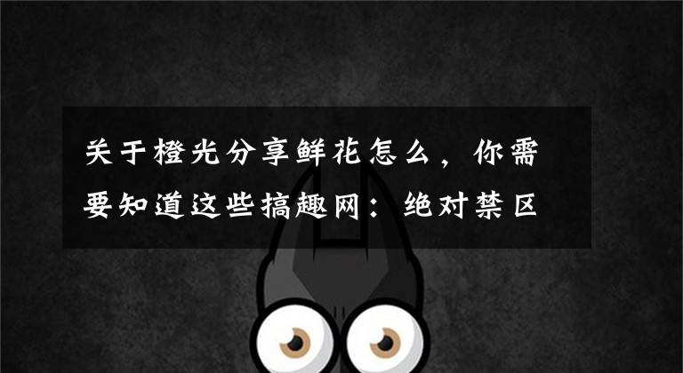 关于橙光分享鲜花怎么,你需要知道这些搞趣网:绝对禁区攻略 橙光游戏绝对禁区结局攻略