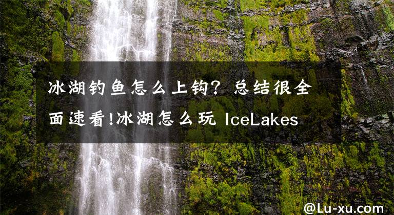 冰湖钓鱼怎么上钩？总结很全面速看!冰湖怎么玩 IceLakes知识建议分享