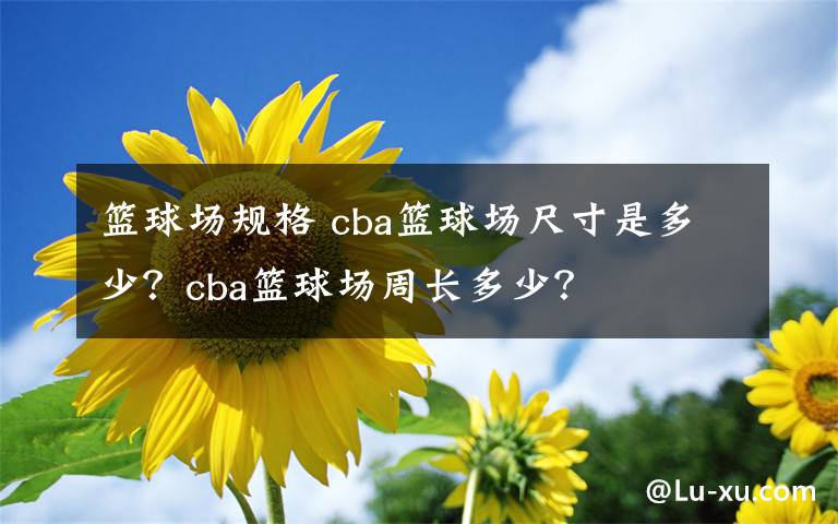 篮球场规格 cba篮球场尺寸是多少？cba篮球场周长多少？