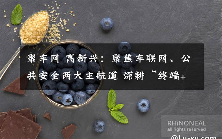 聚车网 高新兴:聚焦车联网、公共安全两大主航道 深耕“终端+应用”物联网