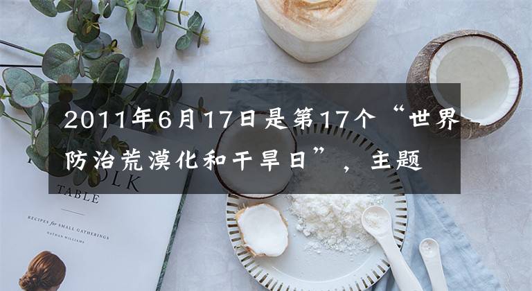 2011年6月17日是第17个“世界防治荒漠化和干旱日”,主题是“林木维系荒漠生机”。土地荒漠化已对人类的生存构成严重威胁。结合“我国西北地区荒漠化示