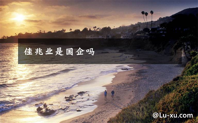 佳兆业是国企吗