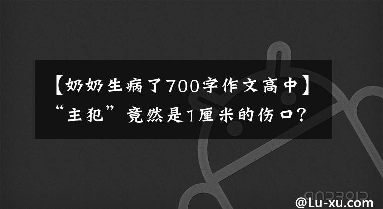 【奶奶生病了700字作文高中】“主犯”竟然是1厘米的伤口?七旬老人莫名发烧住院20多天了,去医院检查了一下。真相暴露了。