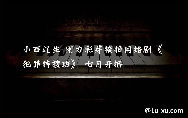 小西辽生 刚力彩芽接拍网络剧《犯罪特搜班》 七月开播