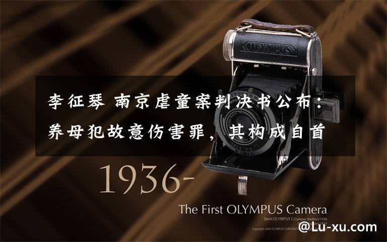 李征琴 南京虐童案判决书公布:养母犯故意伤害罪,其构成自首