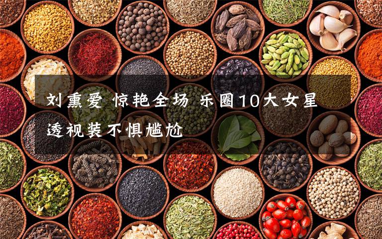 刘熏爱 惊艳全场 乐圈10大女星透视装不惧尴尬