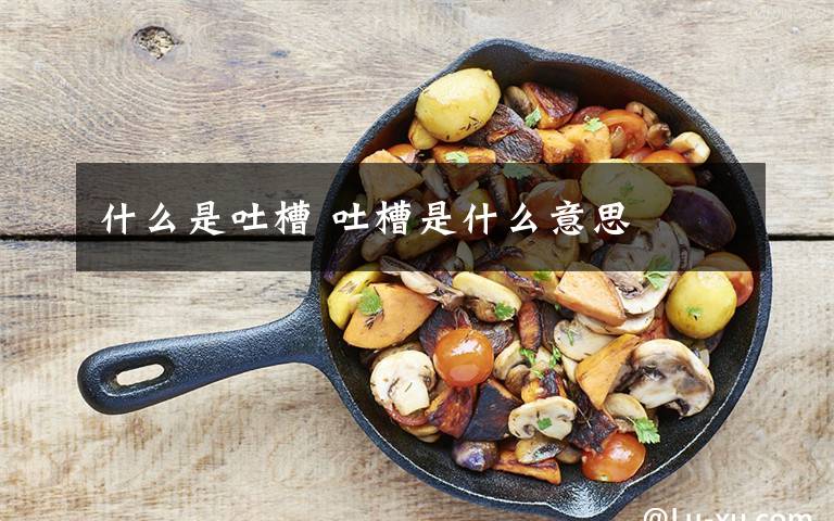 什么是吐槽 吐槽是什么意思