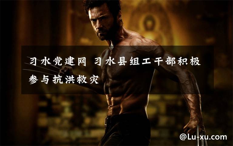 习水党建网 习水县组工干部积极参与抗洪救灾