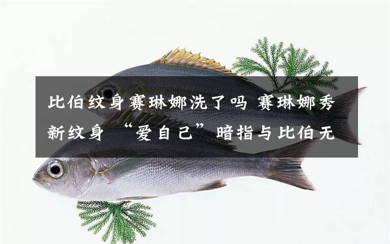 比伯纹身赛琳娜洗了吗 赛琳娜秀新纹身 “爱自己”暗指与比伯无缘