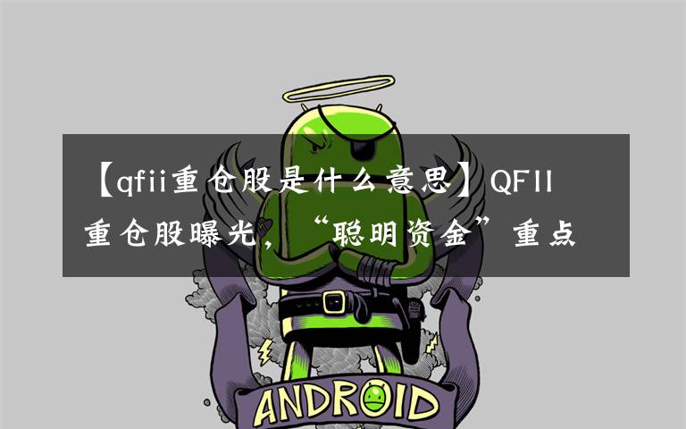 【qfii重仓股是什么意思】QFII重仓股曝光，“聪明资金”重点加仓这15股丨一手数据