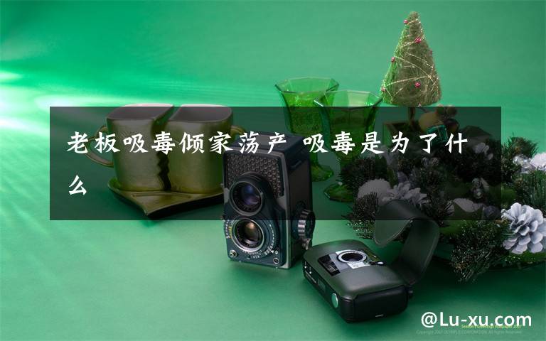 老板吸毒倾家荡产 吸毒是为了什么