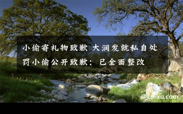 小偷寄礼物致歉 大润发就私自处罚小偷公开致歉：已全面整改