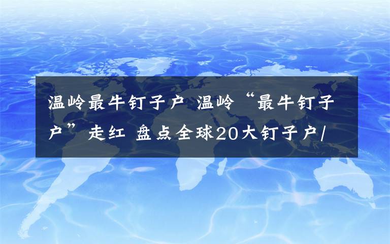 温岭最牛钉子户 温岭“最牛钉子户”走红 盘点全球20大钉子户/图