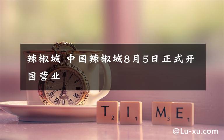 辣椒城 中国辣椒城8月5日正式开园营业