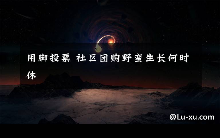 用脚投票 社区团购野蛮生长何时休