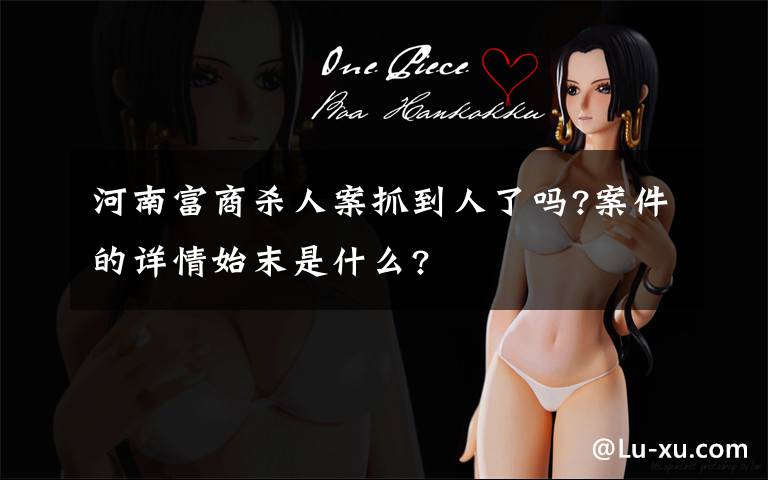 河南富商杀人案抓到人了吗?案件的详情始末是什么?