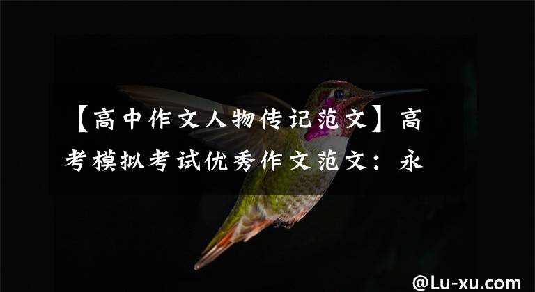 【高中作文人物传记范文】高考模拟考试优秀作文范文:永远的英雄,永远的荆棘