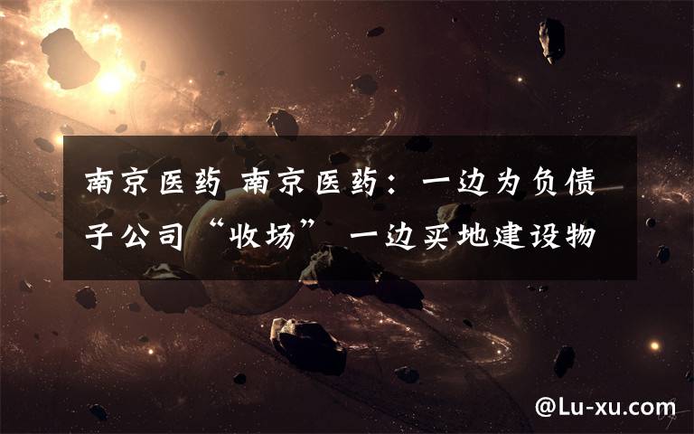 南京医药 南京医药：一边为负债子公司“收场” 一边买地建设物流中心