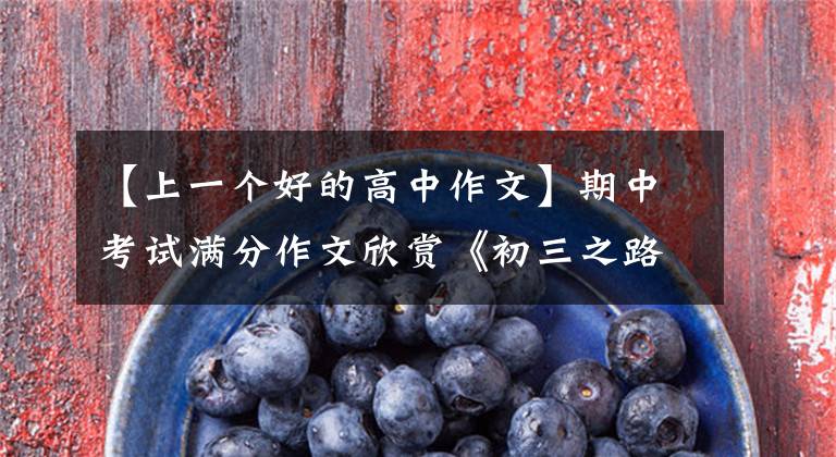 【上一个好的高中作文】期中考试满分作文欣赏《初三之路,我奋斗无悔》 《面对面》