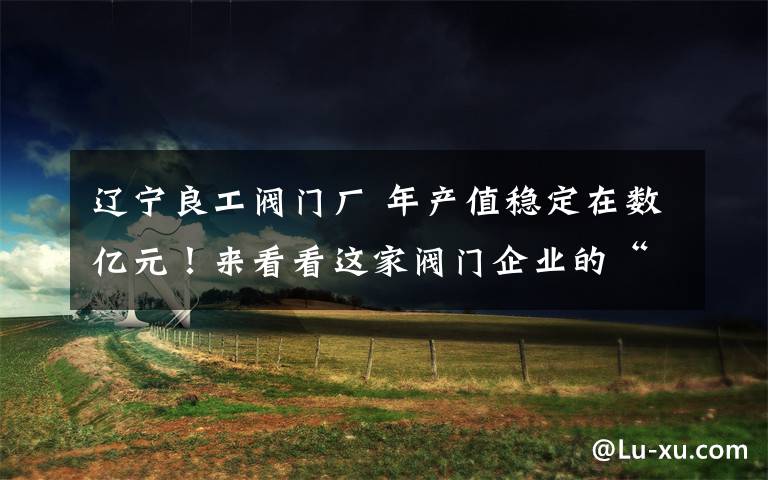 辽宁良工阀门厂 年产值稳定在数亿元!来看看这家阀门企业的“关键密码”