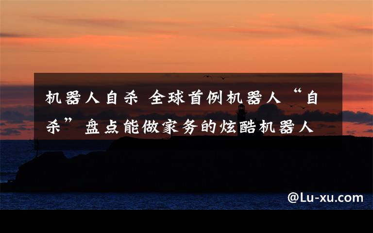 机器人自杀 全球首例机器人“自杀”盘点能做家务的炫酷机器人