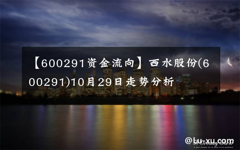 【600291资金流向】西水股份(600291)10月29日走势分析