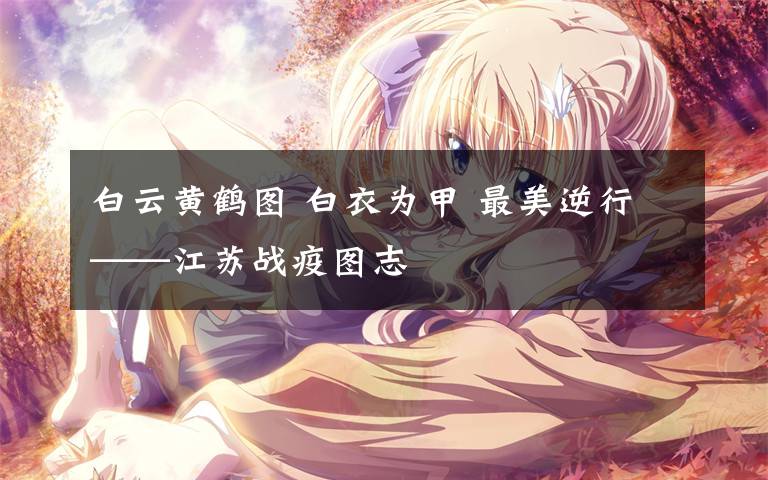 白云黄鹤图 白衣为甲 最美逆行——江苏战疫图志