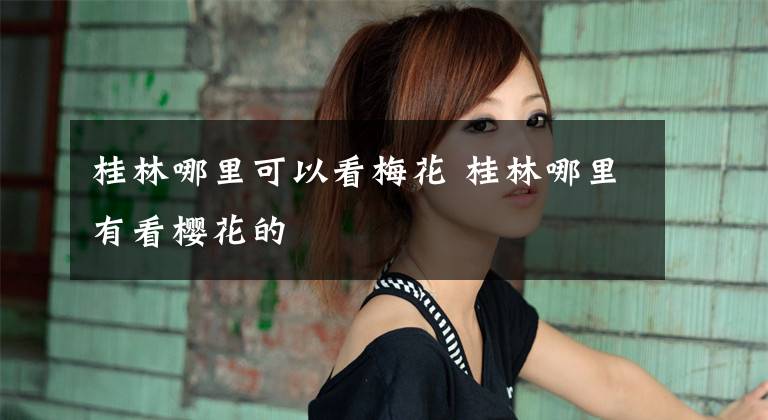 桂林哪里可以看梅花 桂林哪里有看樱花的