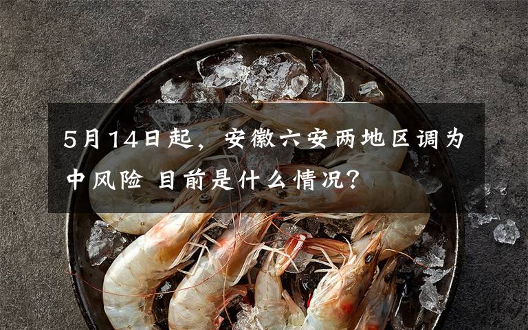 5月14日起，安徽六安两地区调为中风险 目前是什么情况？