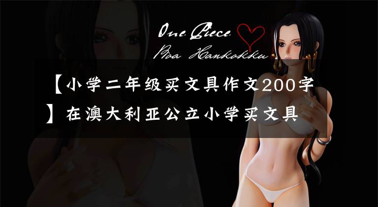【小学二年级买文具作文200字】在澳大利亚公立小学买文具需要多少钱?