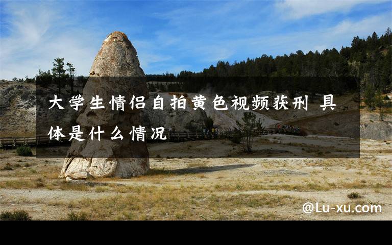 大学生情侣自拍黄色视频获刑 具体是什么情况