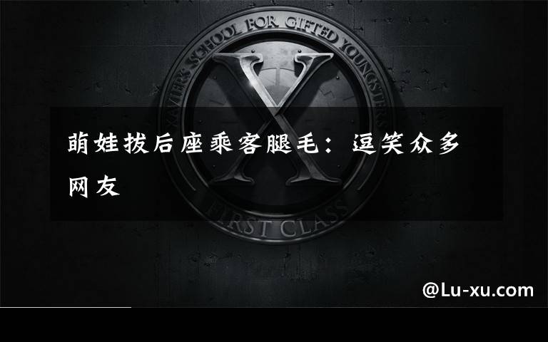 萌娃拔后座乘客腿毛：逗笑众多网友