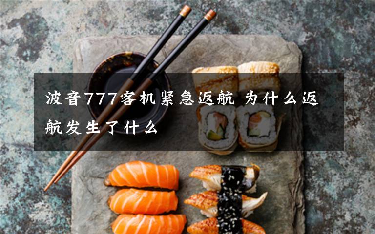 波音777客机紧急返航 为什么返航发生了什么