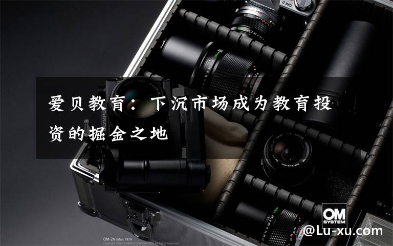 爱贝教育:下沉市场成为教育投资的掘金之地